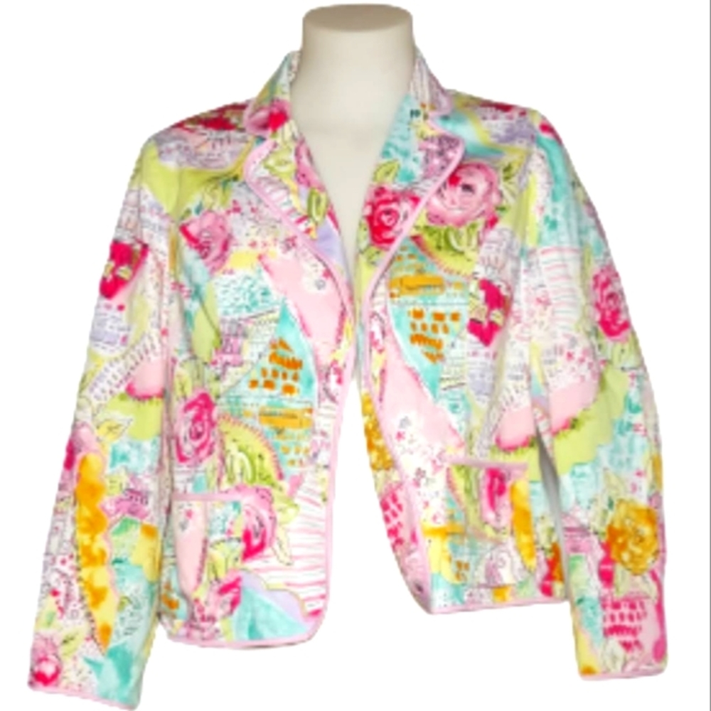 Notches Jacket Sz Petite Lg
